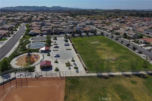 30750 Gazing Star Ln, Murrieta, CA 92563 - aerial perspective of suburban area featuring mountains