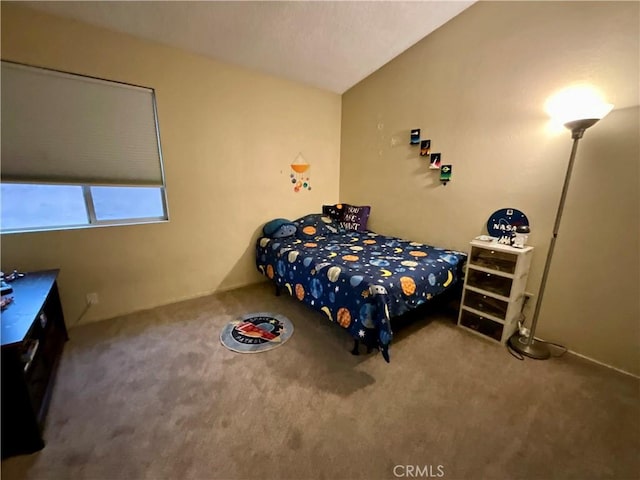 44009 17th St E, Lancaster, CA 93535 - bedroom with carpet and vaulted ceiling