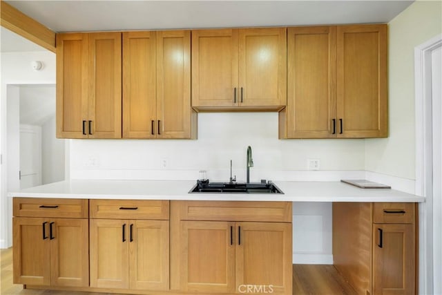 kitchen featuring sink