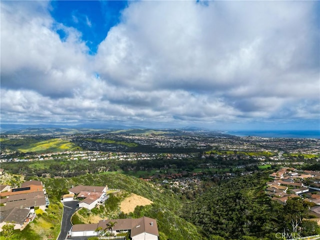 drone / aerial view featuring a residential view