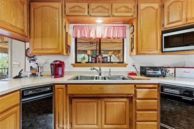 kitchen featuring sink and dishwasher