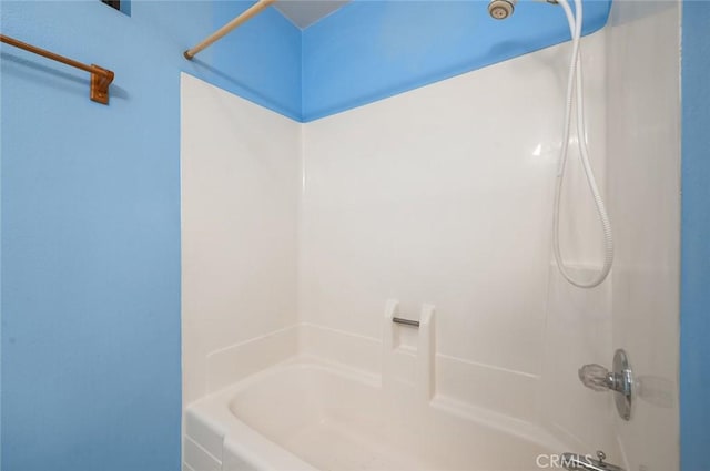 bathroom featuring shower / bathtub combination