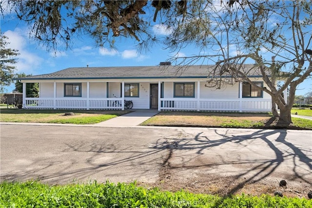 view of ranch-style house