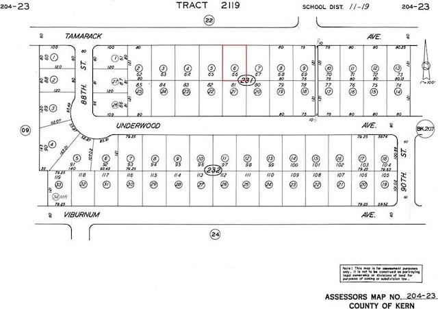 Listing photo 2 for 0 Tamarack Ave, California City CA 93505