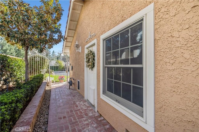 view of patio / terrace with fence