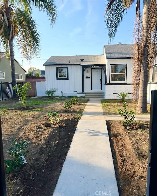 view of ranch-style house