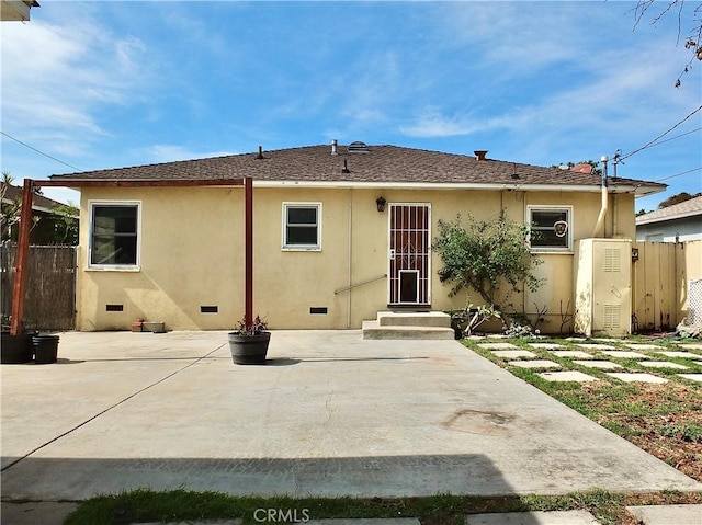 view of rear view of house