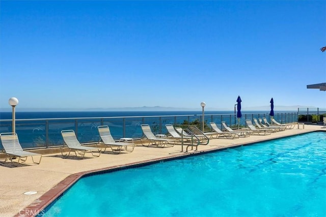 32709 Seagate Dr Unit 101, Rancho Palos Verdes, CA 90275 - community pool with a patio and a water view