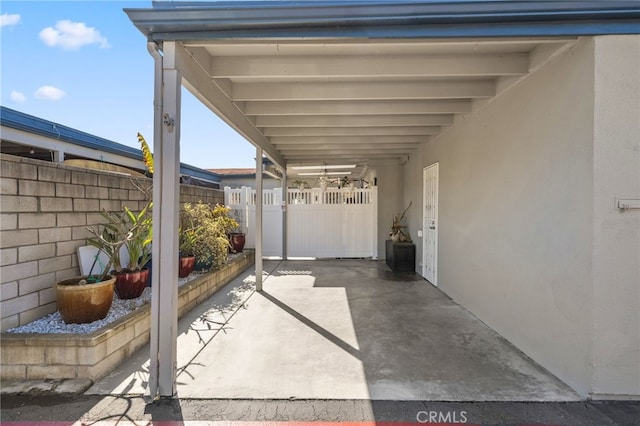 view of patio / terrace