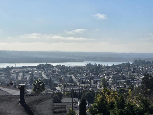 city view featuring a water view