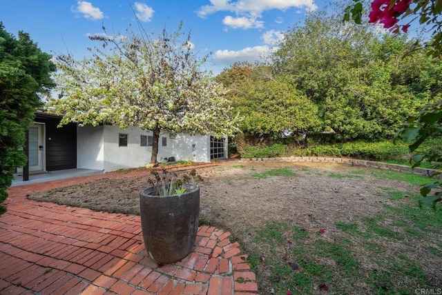 exterior space featuring a patio