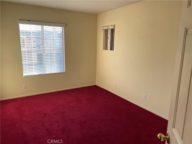 empty room featuring carpet