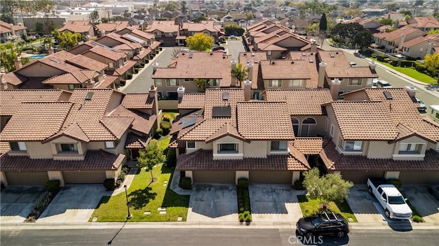 drone / aerial view featuring a residential view