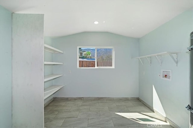69719 Palm Springs Ave, Mountain Center, CA 92561 - clothes washing area featuring recessed lighting, laundry area, and washer hookup