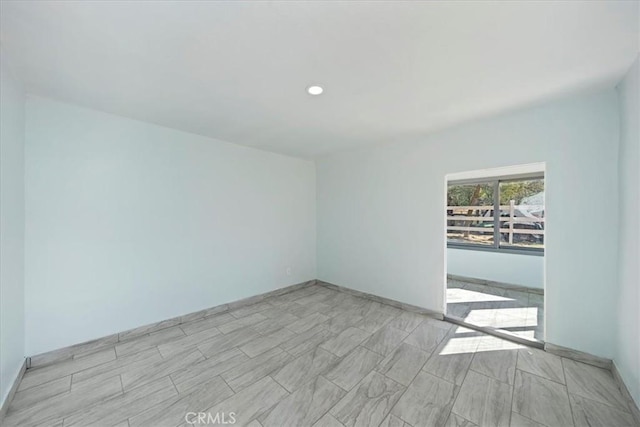 69719 Palm Springs Ave, Mountain Center, CA 92561 - unfurnished room with baseboards and recessed lighting