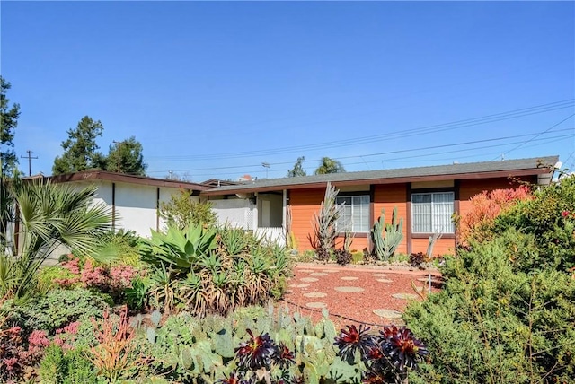 view of ranch-style house