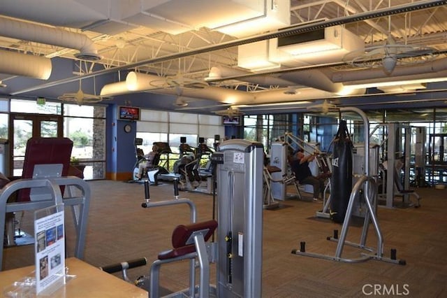 11175 Avonlea Rd, Apple Valley, CA 92308 - workout area with carpet