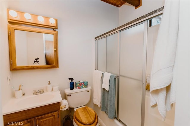 1971 Fern Ln, Big Bear City, CA 92314 - bathroom with vanity and toilet