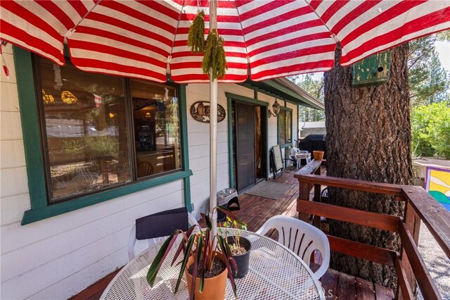 1971 Fern Ln, Big Bear City, CA 92314 - view of patio