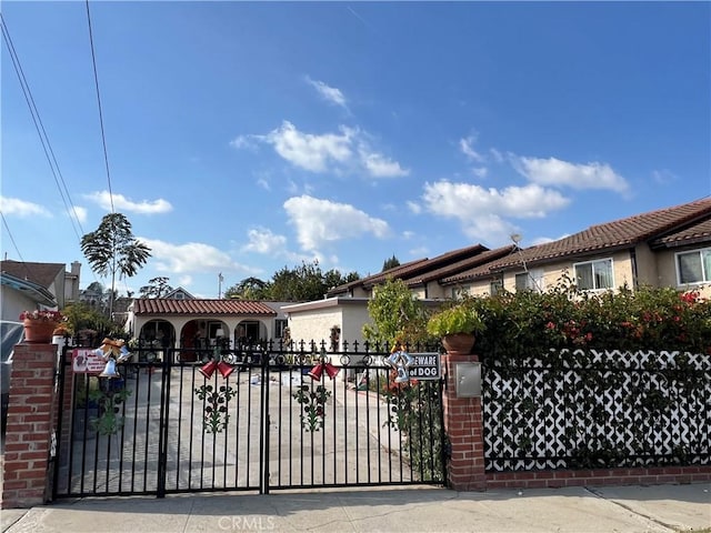 view of gate