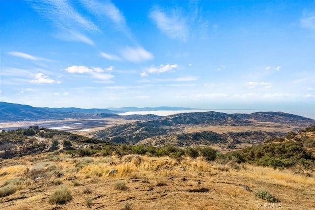 view of mountain feature