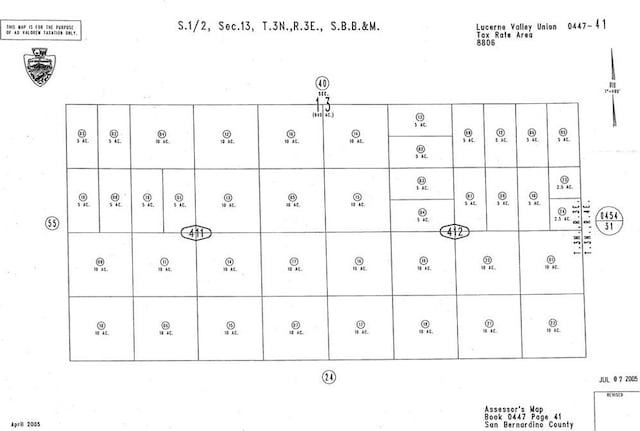 12 Ocotillo Ave, Lucerne Valley CA, 92356 land for sale