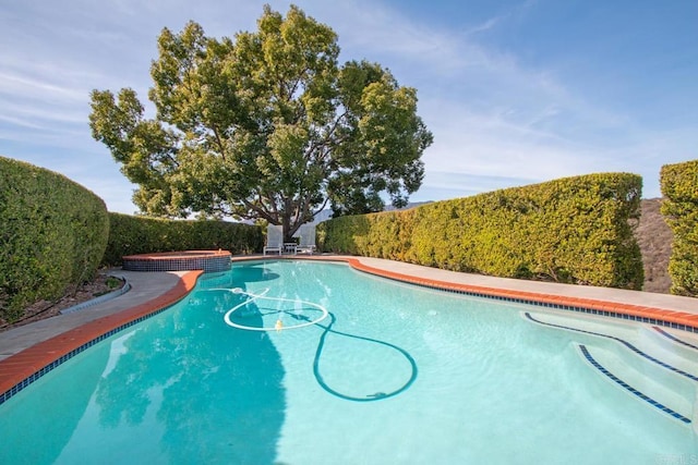 view of swimming pool