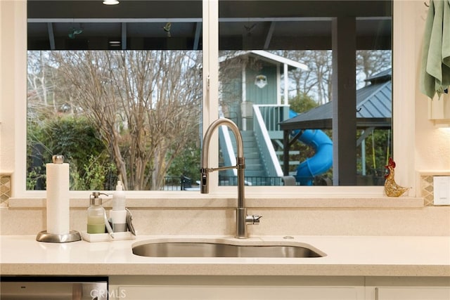 room details with sink and dishwasher