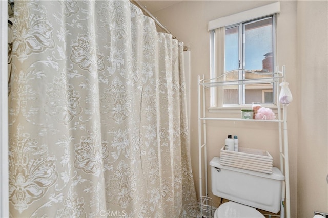 bathroom with toilet