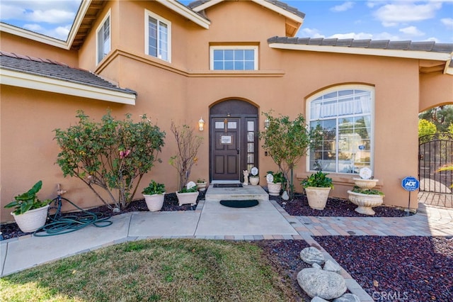 view of entrance to property