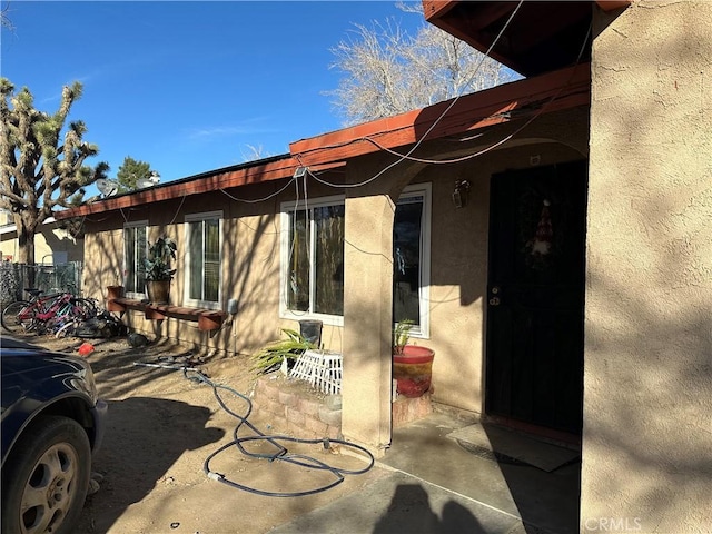 exterior space with a patio area