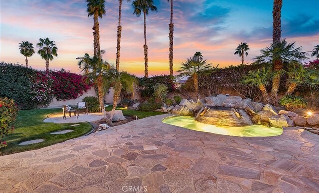3 Mesquite Ridge Ln, Rancho Mirage, CA 92270 - view of patio