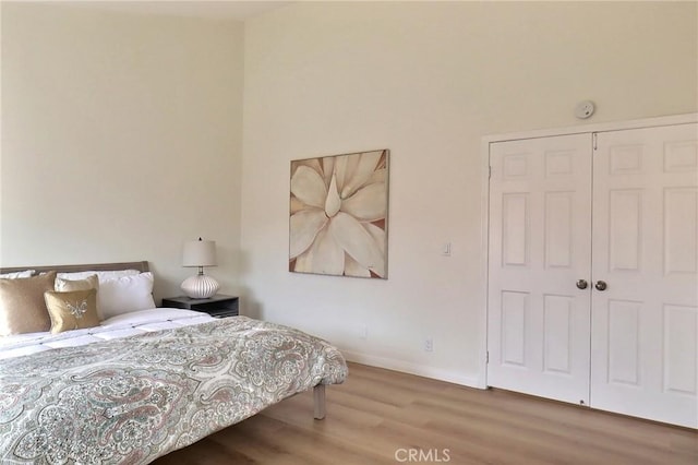 32 Diamond St Unit D, Arcadia, CA 91006 - bedroom featuring wood finished floors and a closet