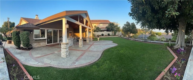 2120 E White Lantern Ln, Orange, CA 92867 - back of house featuring a patio