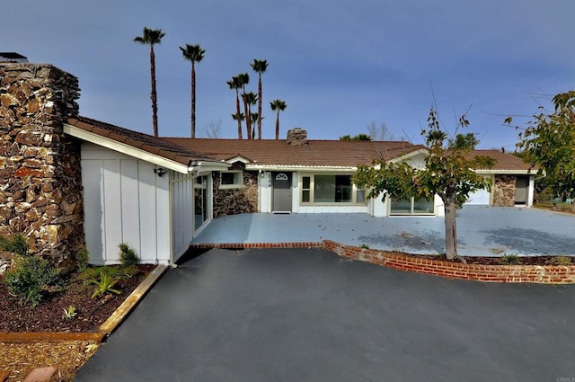 view of ranch-style home