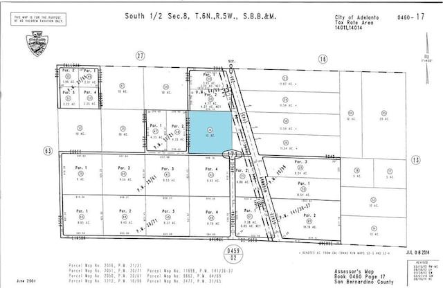 0 Egert Rd, Adelanto CA, 92301 land for sale