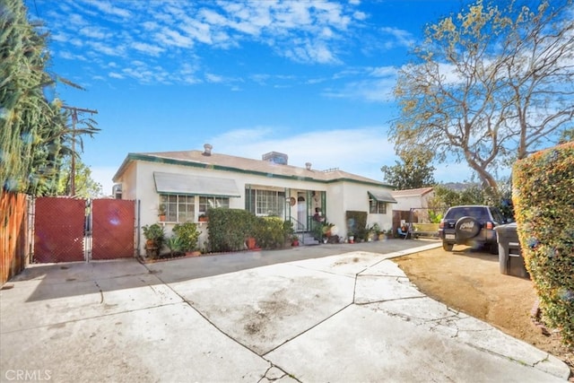 view of ranch-style house