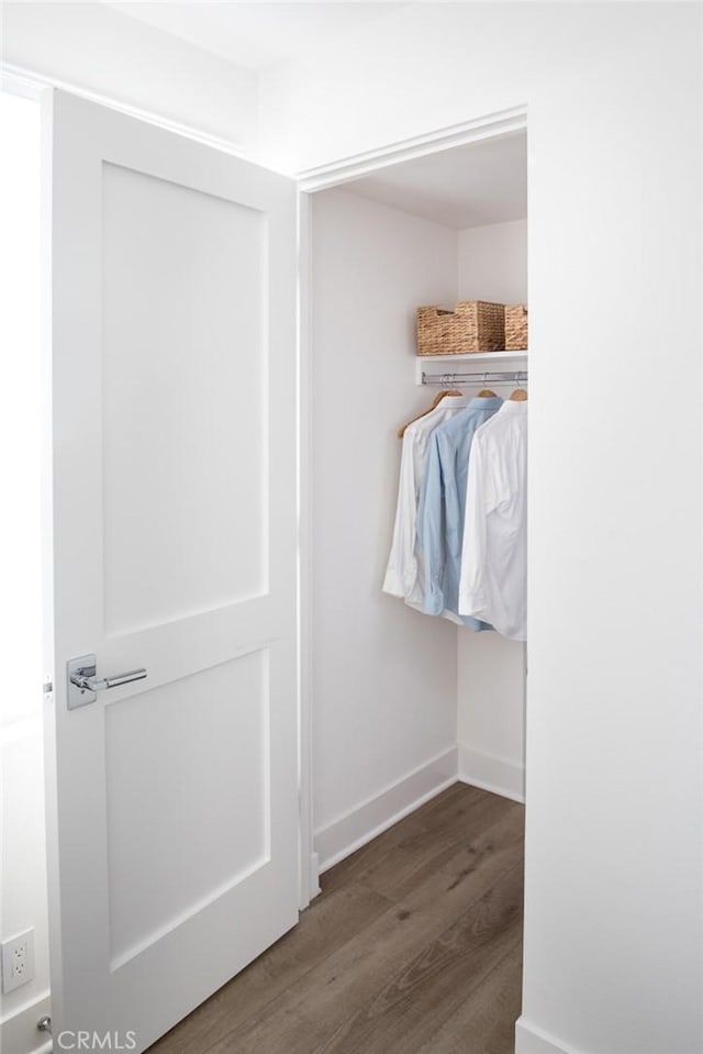 view of closet