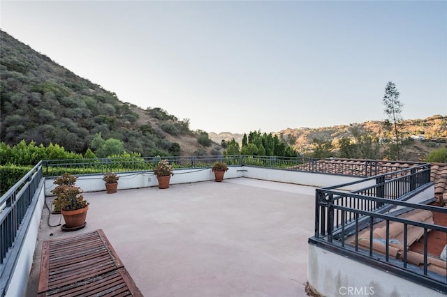27 Round Up Rd, Bell Canyon, CA 91307 - view of patio / terrace featuring a mountain view