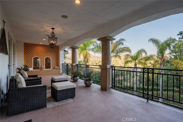 27 Round Up Rd, Bell Canyon, CA 91307 - view of patio with a balcony