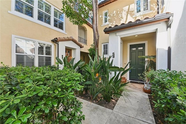 33 Perennial, Irvine, CA 92603 - view of exterior entry featuring stucco siding