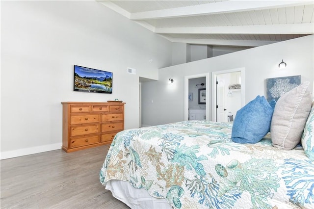 16791 Bayview Dr, Huntington Beach, CA 92649 - bedroom with wood finished floors and connected bathroom