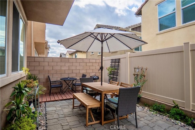 view of patio / terrace