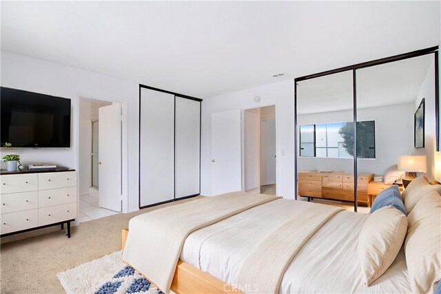 2061 W Redlands Blvd Unit 8C, Redlands, CA 92373 - bedroom with light carpet