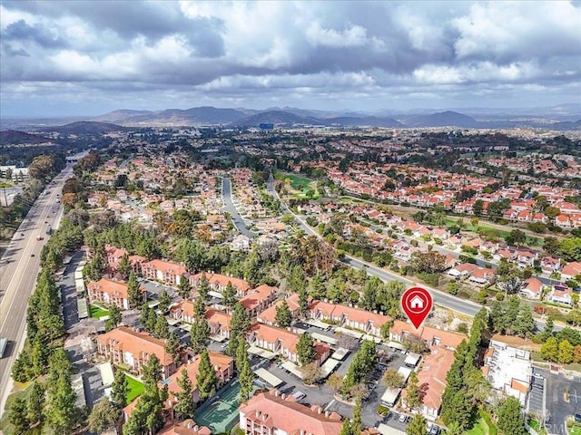 12059 Alta Carmel Ct Unit 167, San Diego, CA 92128 - aerial view of property's location featuring a mountainous background