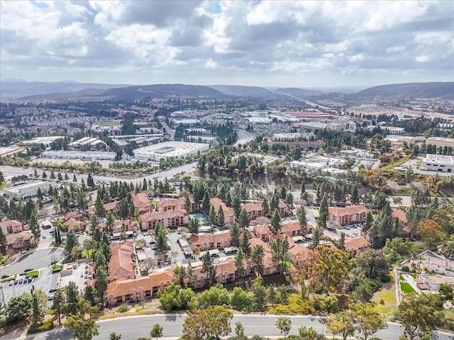 12059 Alta Carmel Ct Unit 167, San Diego, CA 92128 - aerial view of property's location with a mountainous background