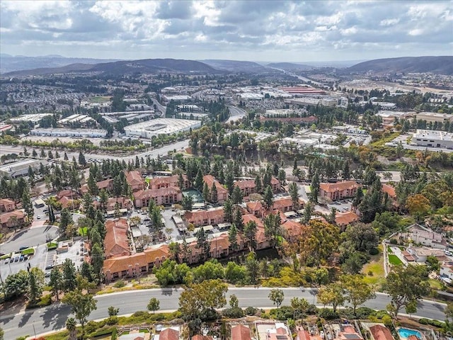 12059 Alta Carmel Ct Unit 167, San Diego, CA 92128 - aerial overview of property's location with a mountainous background
