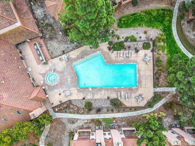 12059 Alta Carmel Ct Unit 167, San Diego, CA 92128 - view of property location featuring a pool