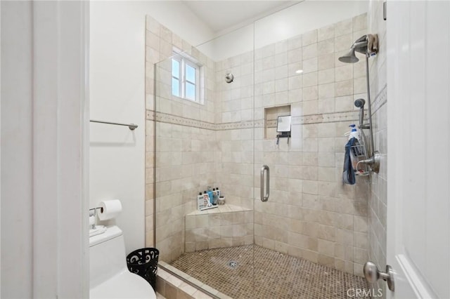 4210 Crestview Dr, Norco, CA 92860 - bathroom with a stall shower and toilet