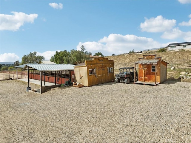 4210 Crestview Dr, Norco, CA 92860 - view of shed featuring an exterior structure